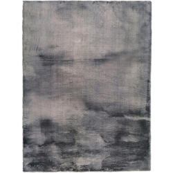 Fellteppich Misha Dunkelgrau 120x160 cm Polyester