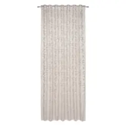 Vorhang Mit Schlaufen Und Band Sibel 140x245 Cm Beige