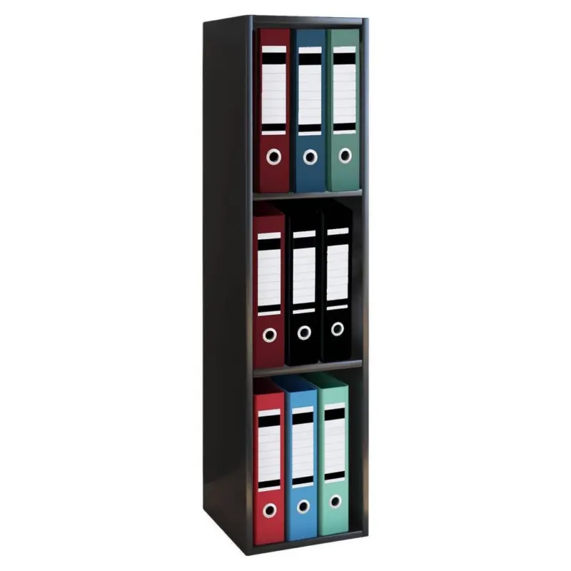 Aktenregal Offas Schwarz B 34 cm