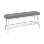 Möbelix Garderobenbank Nicole B: 100 Cm Grau/weiß