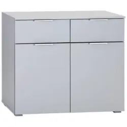 Kommode Mit Soft-close B: 93 Cm Alabama, Seidengrau