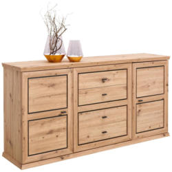 Sideboard Mit Soft-Close B: 180 cm Harvey, Eiche Dekor