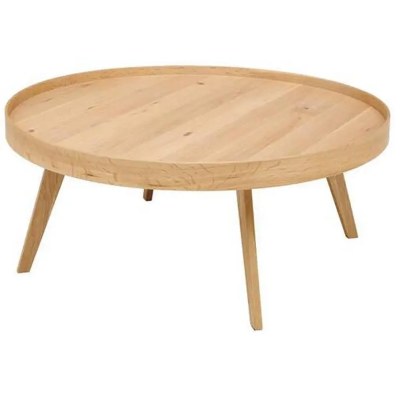 Couchtisch Rund Wood, Naturfarbe