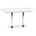 Möbelix Esstisch Ausziehbar Quadrato LxB: 120x80 cm Weiß