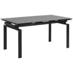 Möbelix Esstisch Ausziehbar Huddersfield 160x85 Cm Schwarz