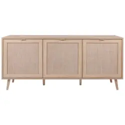 Sideboard Dekor Mit 3 Türen 150 Cm Bali Sonoma Eiche