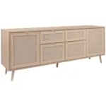 Möbelix Sideboard Dekor Mit 4 Türen 180 Cm Bali Sonoma Eiche