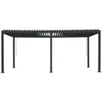 Möbelix Pavillon Deluxe 600x300cm Wetterfest, Gartenpavillon
