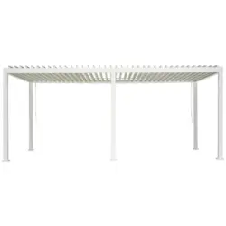Pergola Deluxe 600x300cm Weiss