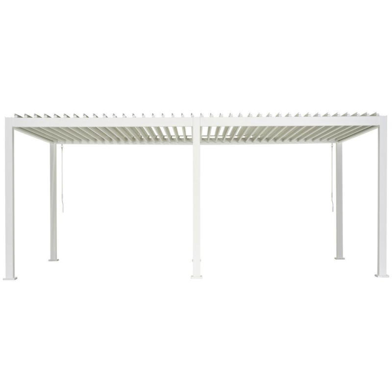 Pergola Deluxe 600x300cm Weiss