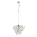 Möbelix Hängeleuchte Fancy H: 120 Cm 1-Flammig, Kronleuchter Design