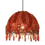 Möbelix Hängeleuchte Perla H: 101 cm 1-Flammig, Orientalisch