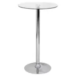 Möbelix Bartisch Rund Zamora Ii Dxh 60x105 Cm Glas/chrom