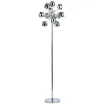 Möbelix Stehlampe Explosion Klar/chromfarben Aus Glas