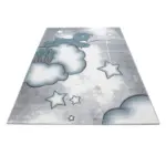 Möbelix Kinderteppich Bär Blau/grau/weiß Kids 80x150 Cm