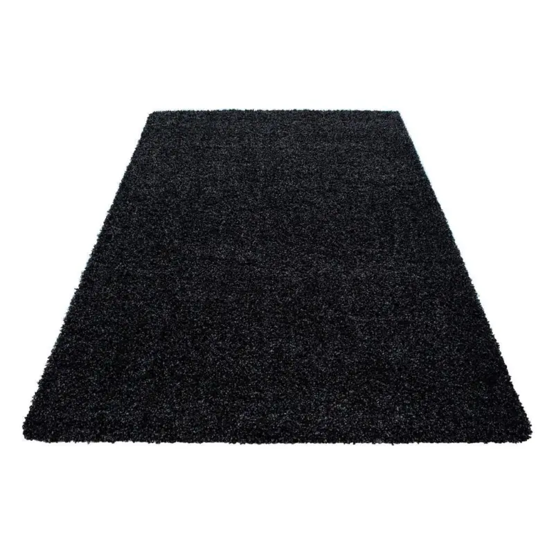 Hochflor Teppich Anthrazit Life 300x400 Cm