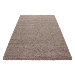 Hochflor Teppich Braun/beige Life 80x250 Cm