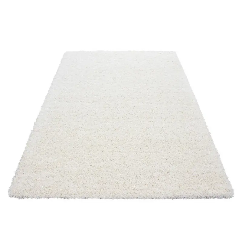 Hochflor Teppich Creme Life 80x250 Cm