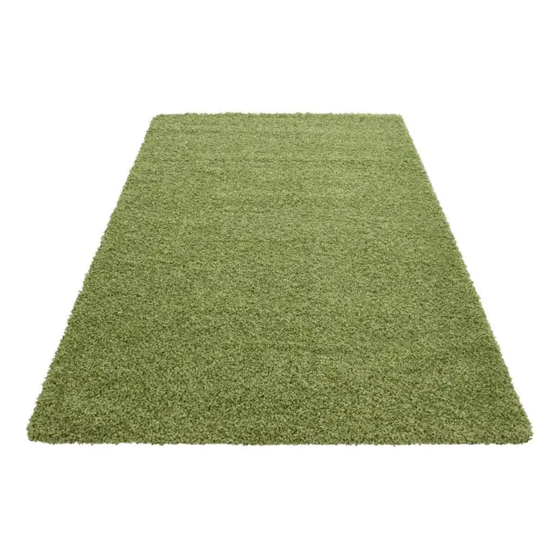 Hochflor Teppich Grün Life 160x230 cm