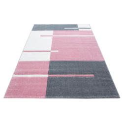 Webteppich Pink Naturfaser Hawaii 80x150 cm