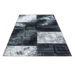 Webteppich Grau Naturfaser Hawaii 120x170 cm