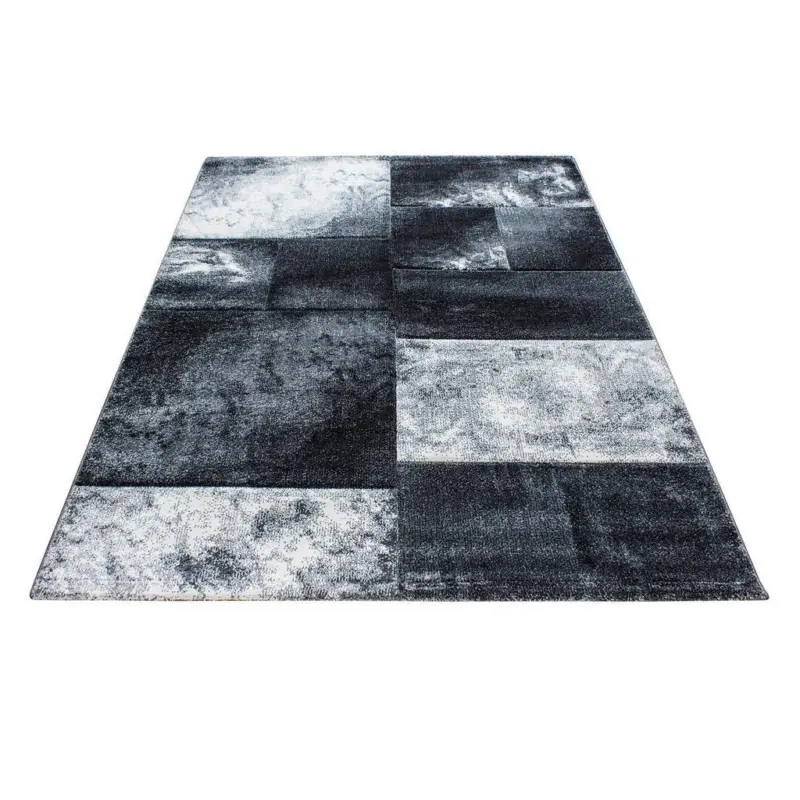 Webteppich Grau Naturfaser Hawaii 120x170 cm