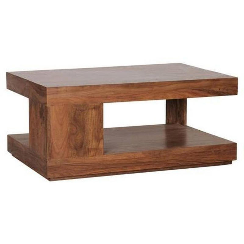 Couchtisch Mumbai Sheeshamholz Massiv B: 60 cm