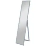 Möbelix Standspiegel Pisa Rechteckig 34x160cm Weiß/Silber