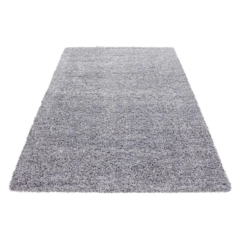 Hochflor Teppich Hellgrau Life 240x340 Cm