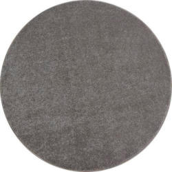 Hochflor Teppich Beige Ata Rund Ø 200 cm