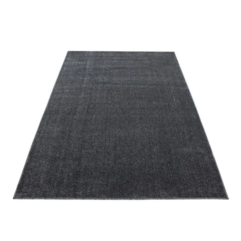 Hochflor Teppich Grau Ata 240x340 Cm