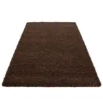 Möbelix Hochflor Teppich Braun Life 140x200 Cm