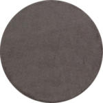Möbelix Hochflor Teppich Hellbraun Ata Rund Ø 120 cm