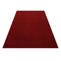 Hochflor Teppich Rot Ata 280x370 cm