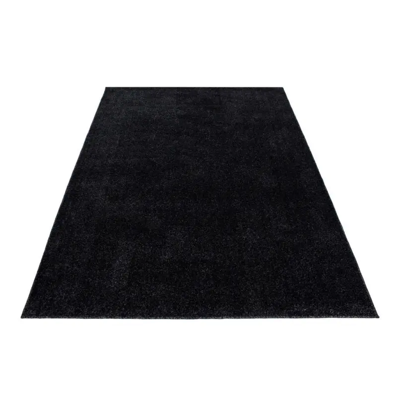 Hochflor Teppich Anthrazit Ata 140x200 Cm
