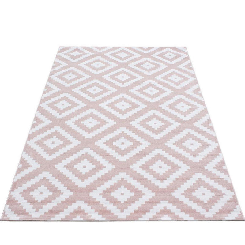 Webteppich Pink Naturfaser Plus Pink 120x170 Cm