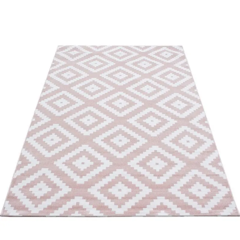 Webteppich Pink Naturfaser Plus Pink 120x170 Cm