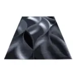Möbelix Webteppich Schwarz Naturfaser Plus Black 160x230 Cm