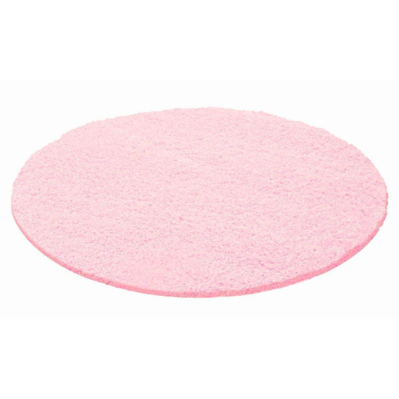 Hochflor Teppich Pink Life Rund Ø 160 cm