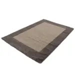 Möbelix Hochflor Teppich Taupe Life 160x230 Cm