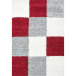 Möbelix Hochflor Teppich Rot Life 80x250 Cm