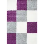 Möbelix Hochflor Teppich Lila Life 120x170 Cm