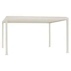 Pergola Deluxe 400x300cm Weiss