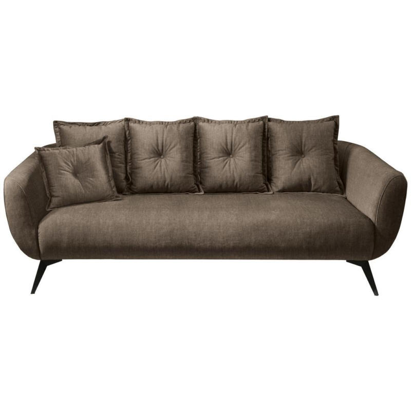 3-sitzer-sofa Baggio Mit Kissen Braun