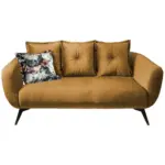 Möbelix 2,5-sitzer-sofa Baggio Mit Kissen Koralle