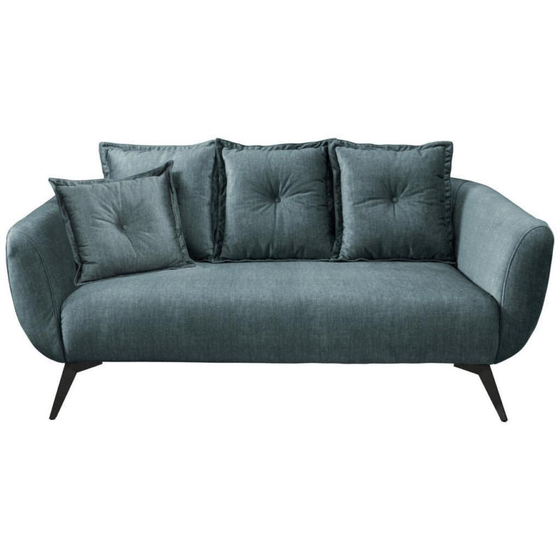 2,5-sitzer-sofa Baggio Mit Kissen Koralle