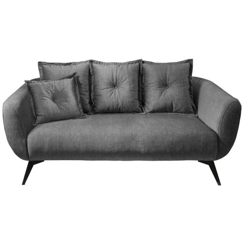 2,5-sitzer-sofa Baggio Mit Kissen Grau