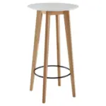 Möbelix Stehtisch Rund Wohnling 60x110x60 Cm Weiß