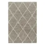 Möbelix Hochflor Teppich Beige Alvor 160x230 Cm