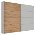 Möbelix Schwebetürenschrank 271 Cm Feldkirch 8, Grau/eiche Dekor